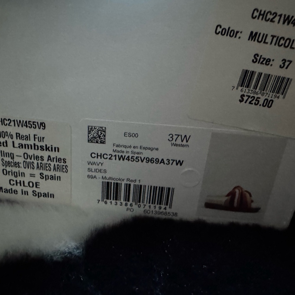 Chloé Multicolor Slides - Picture 4 of 4